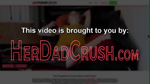 Teen blonde bangs stepdad in pov